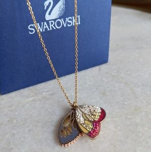 Swarovski Noisette Butterfly Pendant Necklace